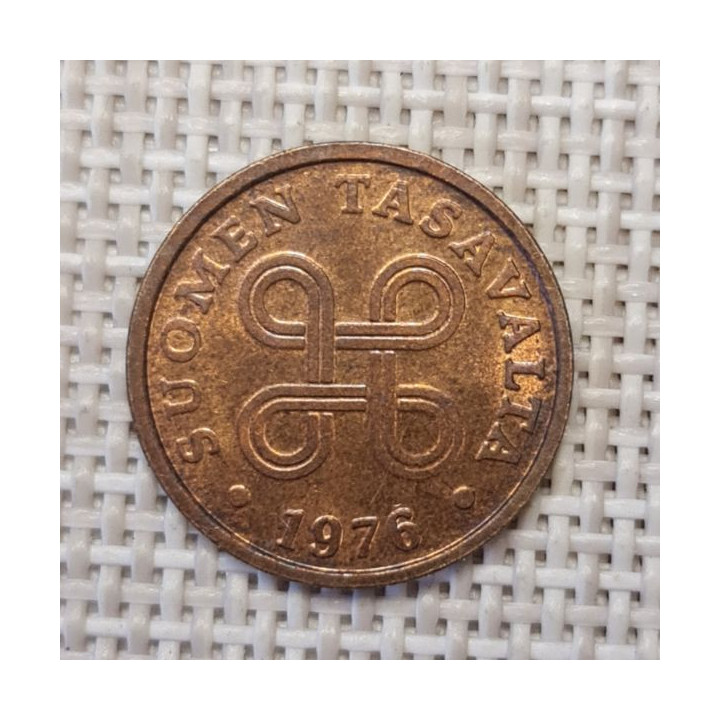 Finland 5 Penniä 1976 KM-45 VF