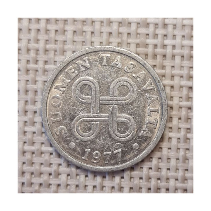 Finland 5 Penniä 1977 KM-45a VF
