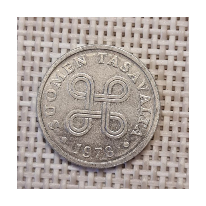 Finland 5 Penniä 1978 KM-45a VF