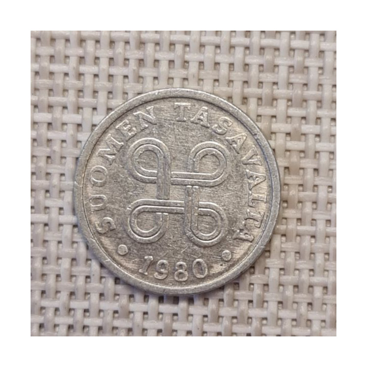 Finland 5 Penniä 1980 KM-45a VF