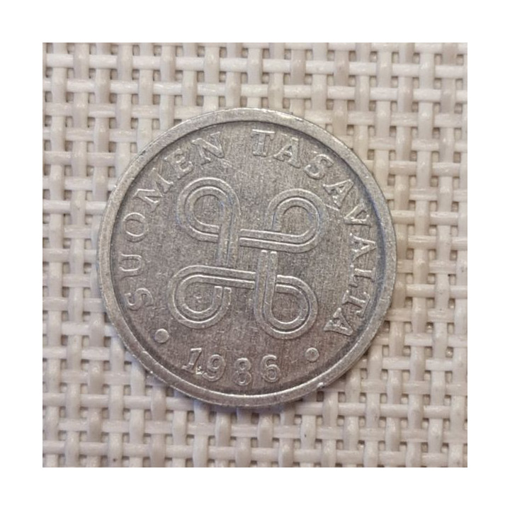 Finland 5 Penniä 1986 KM-45a VF