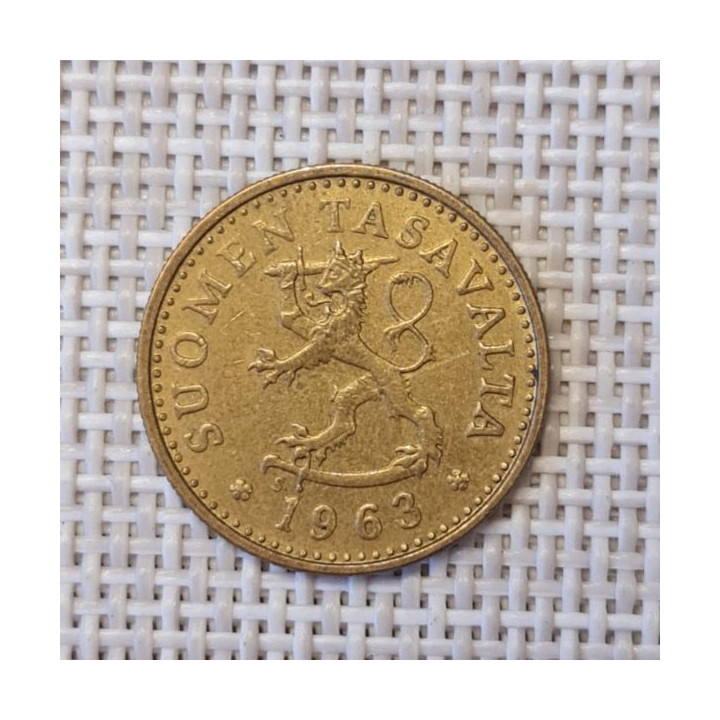 Finland 10 Penniä 1963 KM-46 VF