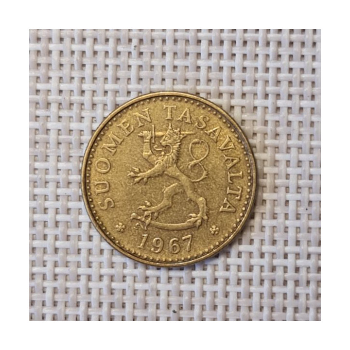 Finland 10 Penniä 1967 KM-46 VF