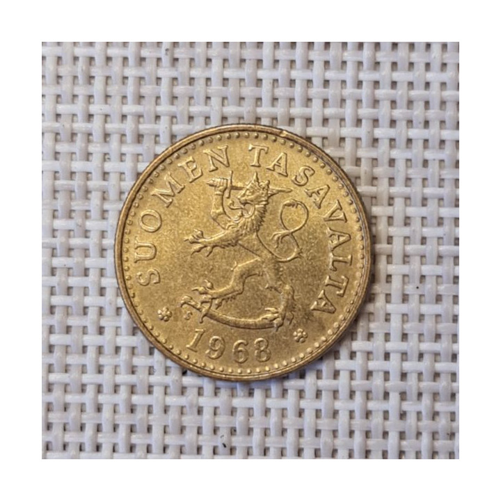 Finland 10 Penniä 1968 KM-46 VF