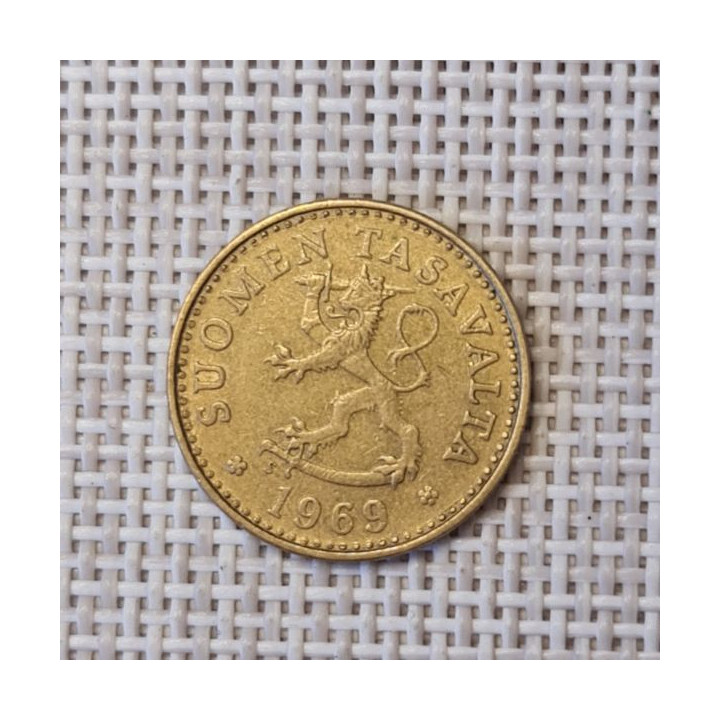 Finland 10 Penniä 1969 KM-46 VF