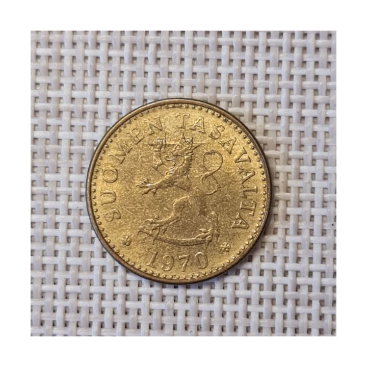 Finland 10 Penniä 1970 KM-46 VF