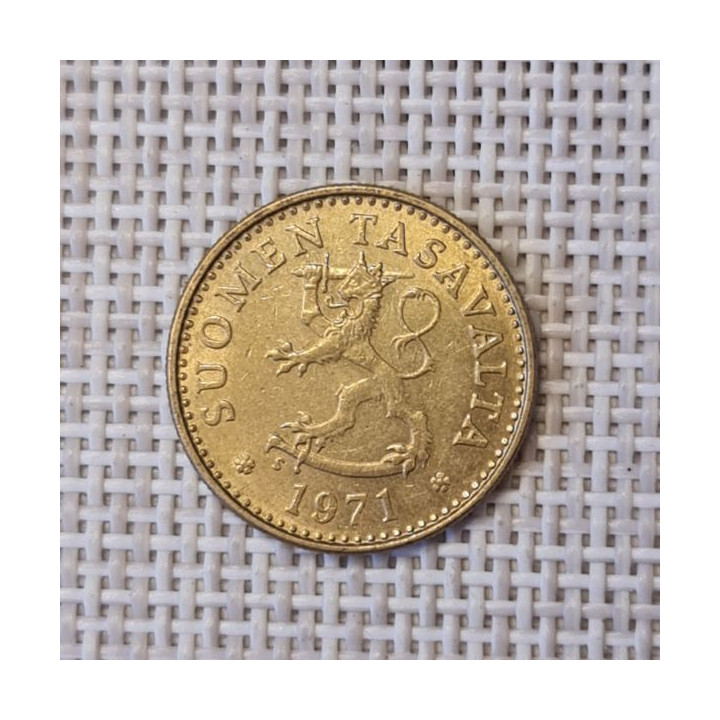 Finland 10 Penniä 1971 KM-46 VF