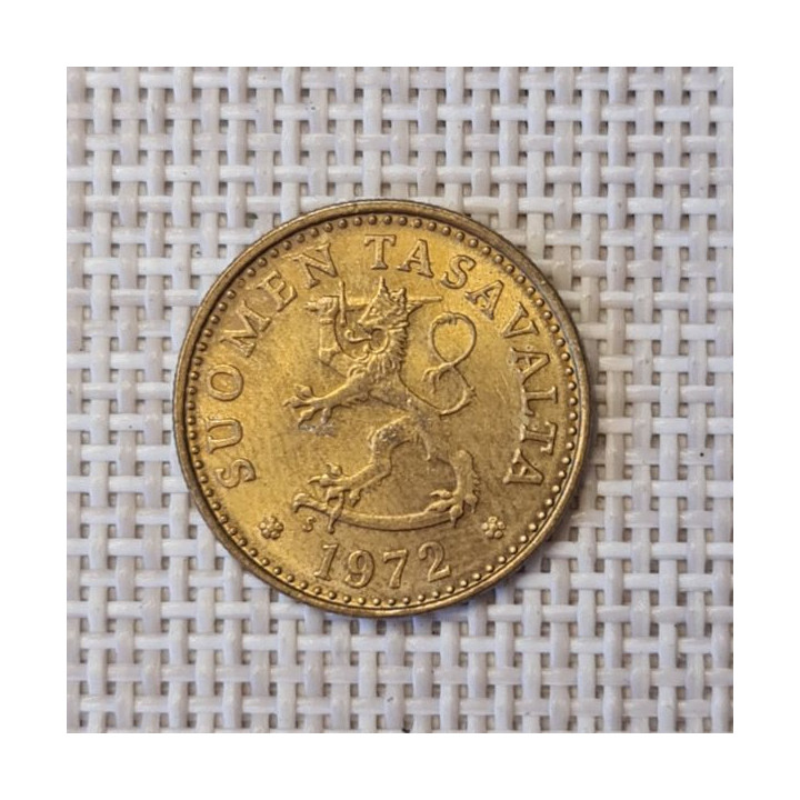 Finland 10 Penniä 1972 KM-46 VF