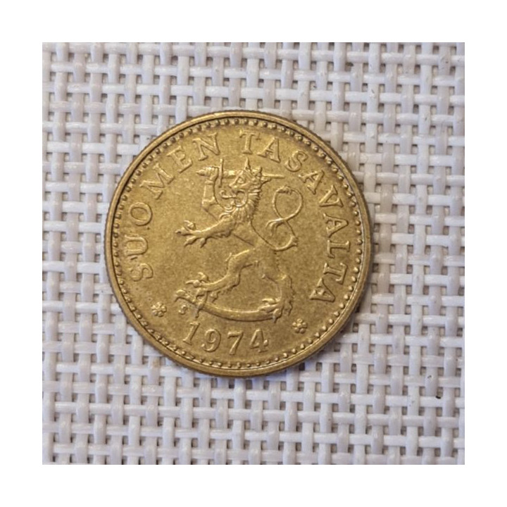 Finland 10 Penniä 1974 KM-46 VF