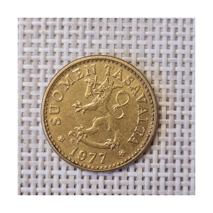 Finland 10 Penniä 1977 KM-46 VF