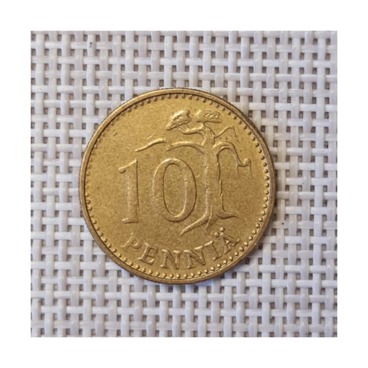 Finland 10 Penniä 1979 KM-46 VF
