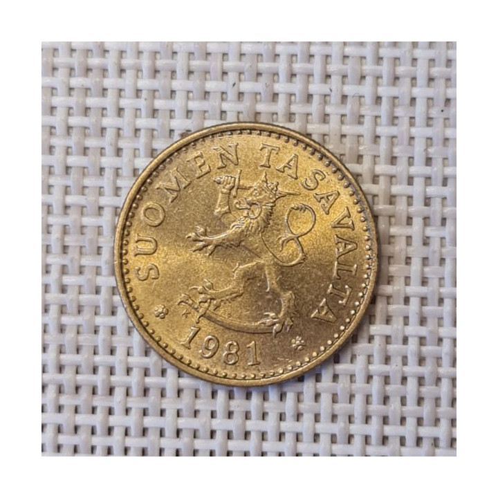 Finland 10 Penniä 1981 KM-46 VF