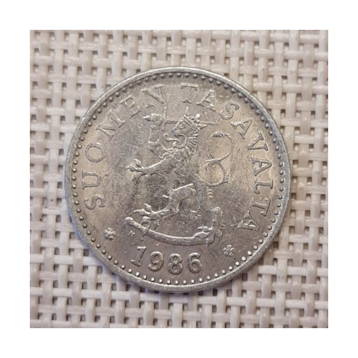 Finland 10 Penniä 1986 KM-46a VF