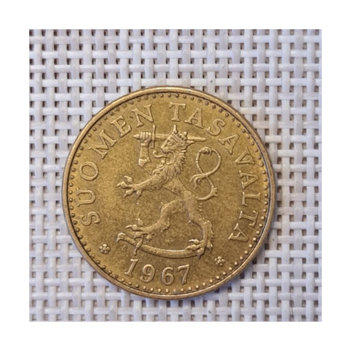 Finland 20 Penniä 1967 KM-47 VF