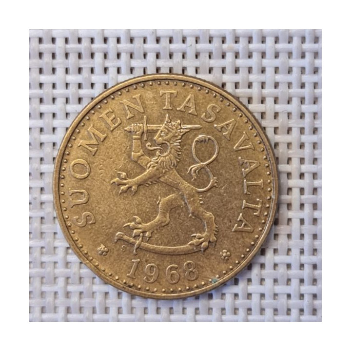 Finland 20 Penniä 1968 KM-47 VF