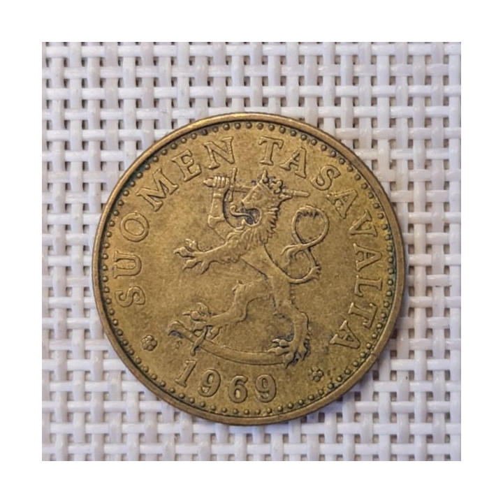 Finland 20 Penniä 1969 KM-47 VF