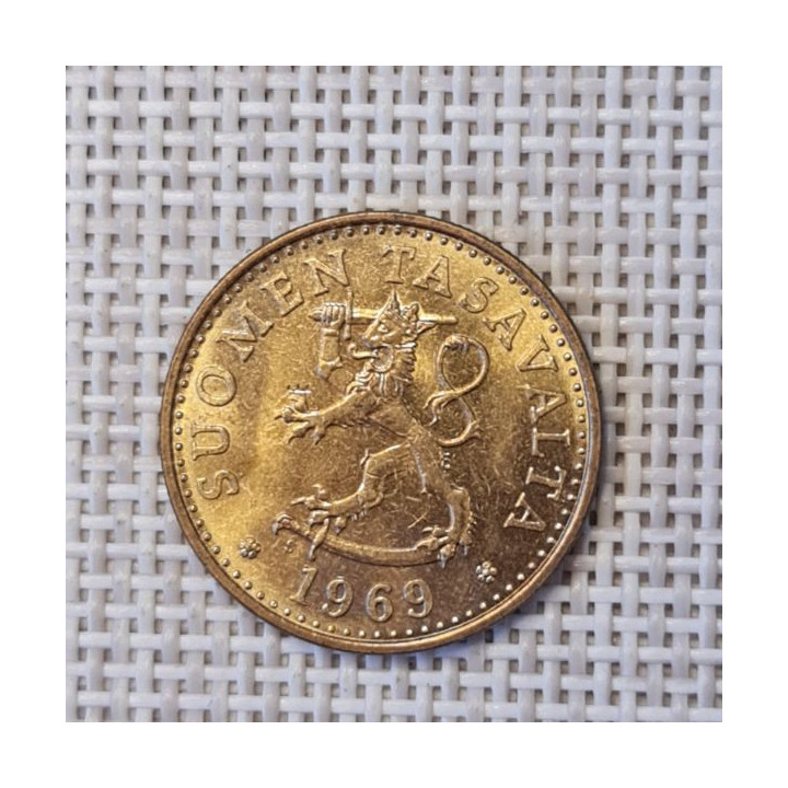 Finland 20 Penniä 1969 KM-47 XF