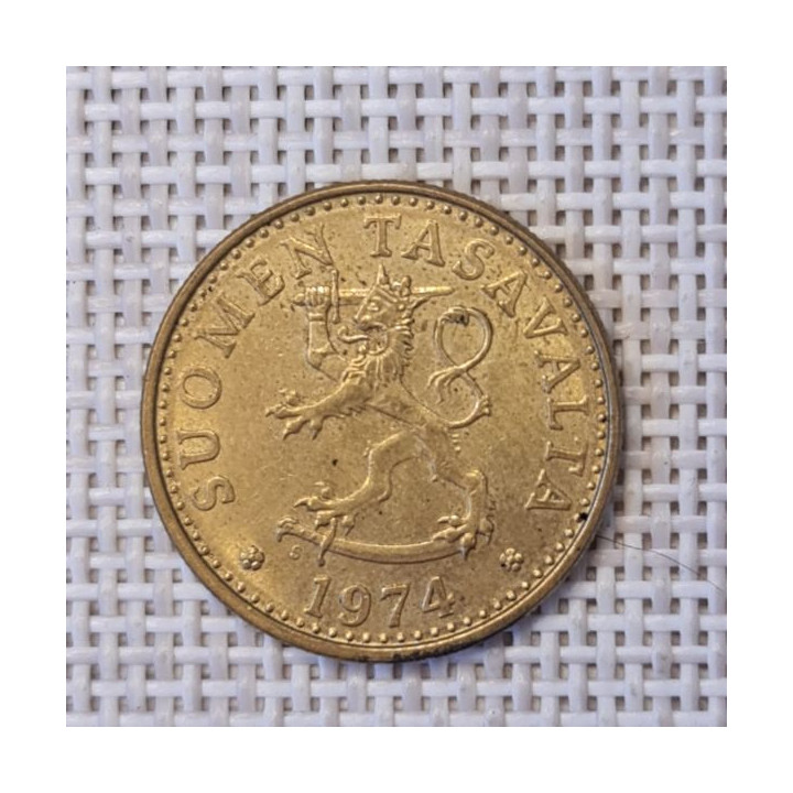 Finland 20 Penniä 1974 KM-47 VF