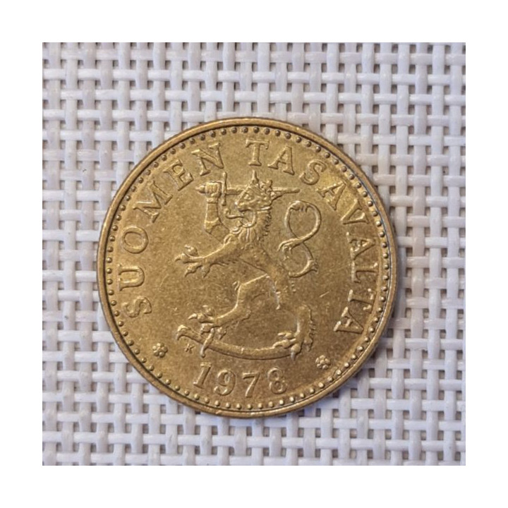 Finland 20 Penniä 1978 KM-47 VF
