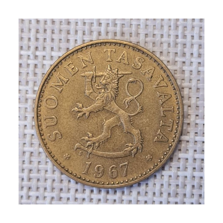 Finland 50 Penniä 1967 KM-48 VF