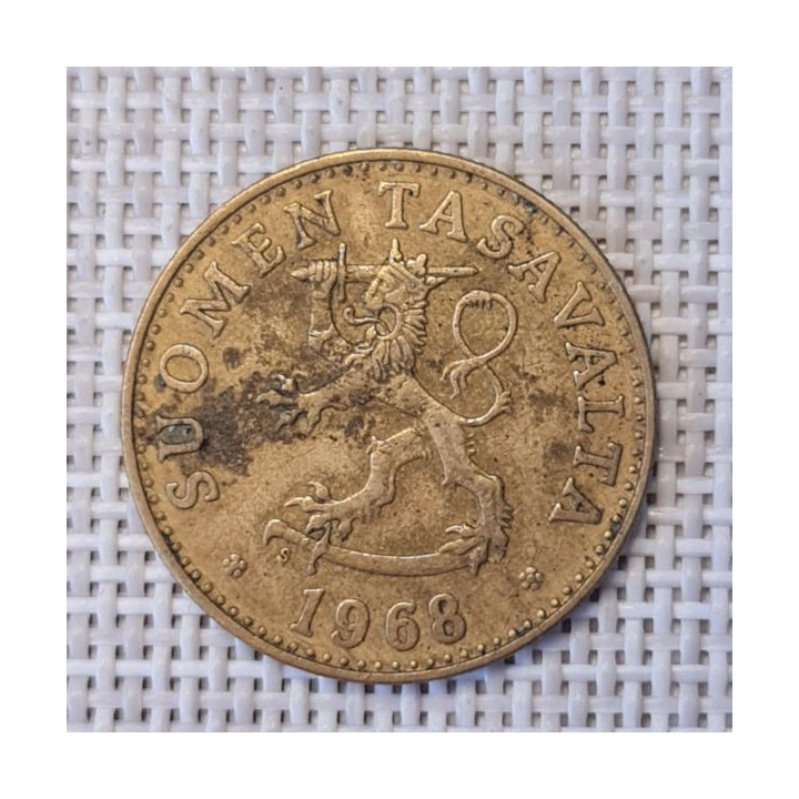 Finland 50 Penniä 1968 KM-48 VF