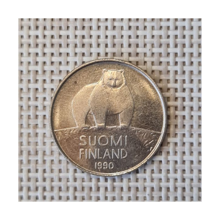 Finland 50 Penniä 1990 KM-66 VF