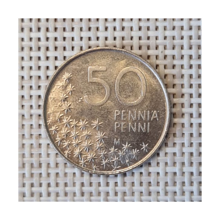 Finland 50 Penniä 1993 KM-66 VF