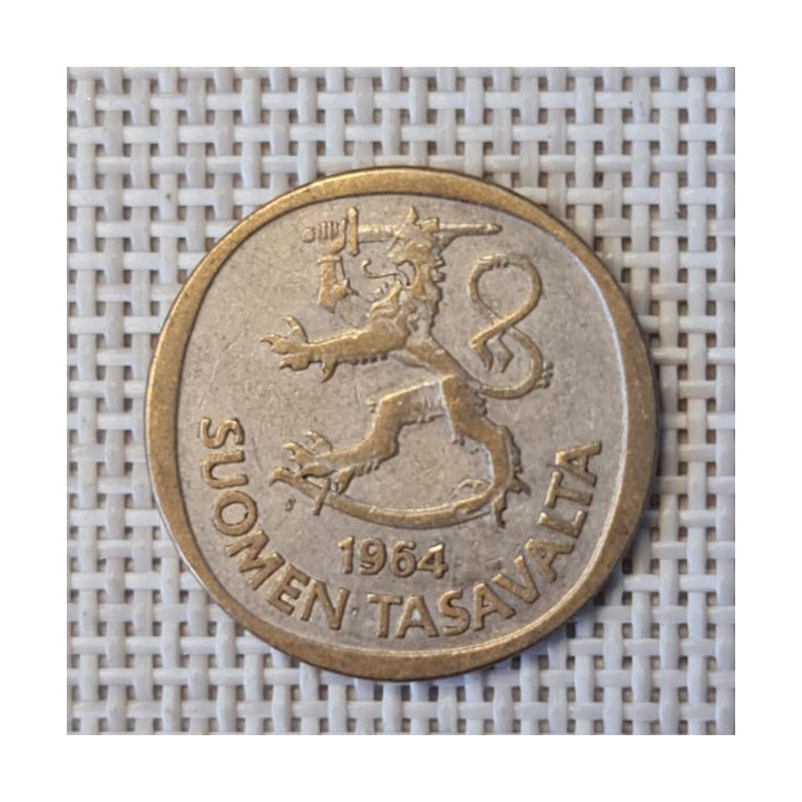Finland 1 Markka 1964 KM-49 VF