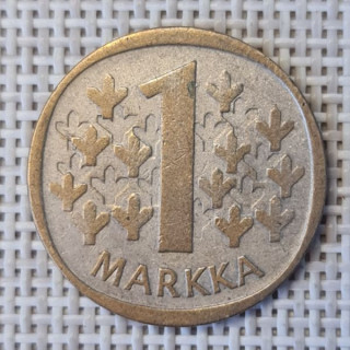 Finland 1 Markka 1964 KM-49 VF