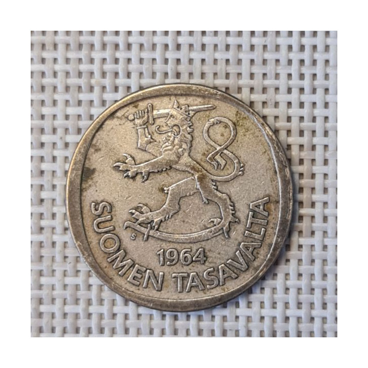 Finland 1 Markka 1964 KM-49 VF