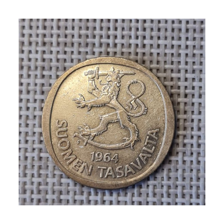 Finland 1 Markka 1964 KM-49 VF