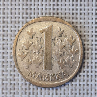 Finland 1 Markka 1965 KM-49 VF