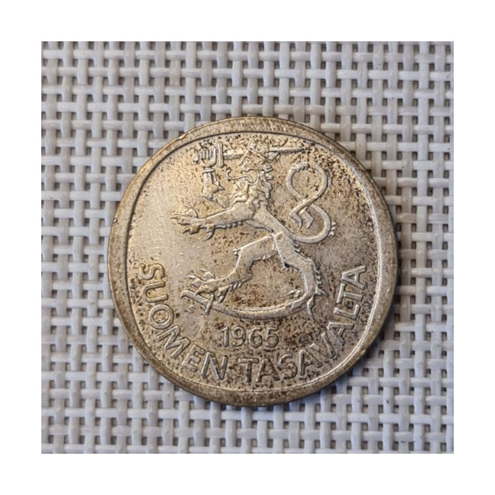 Finland 1 Markka 1965 KM-49 VF
