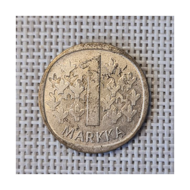 Finland 1 Markka 1965 KM-49 VF