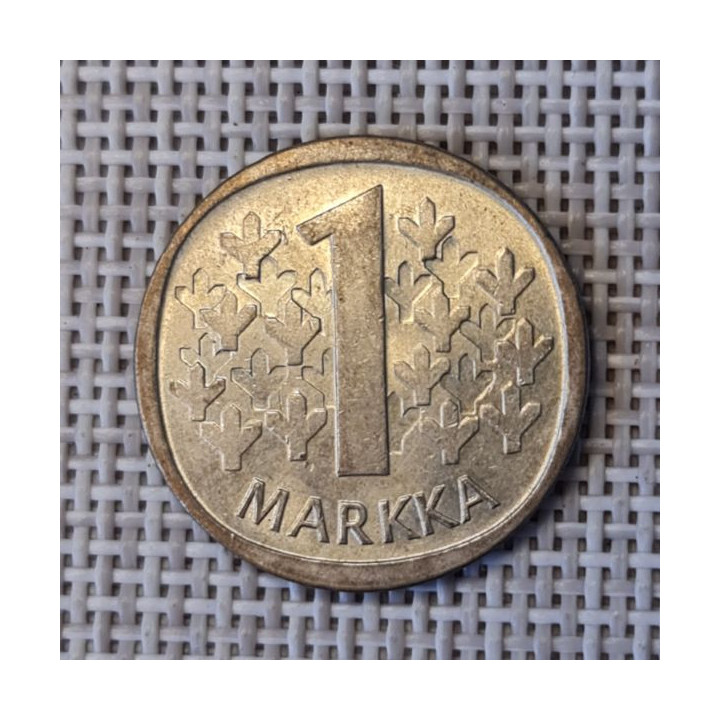 Finland 1 Markka 1966 KM-49 VF
