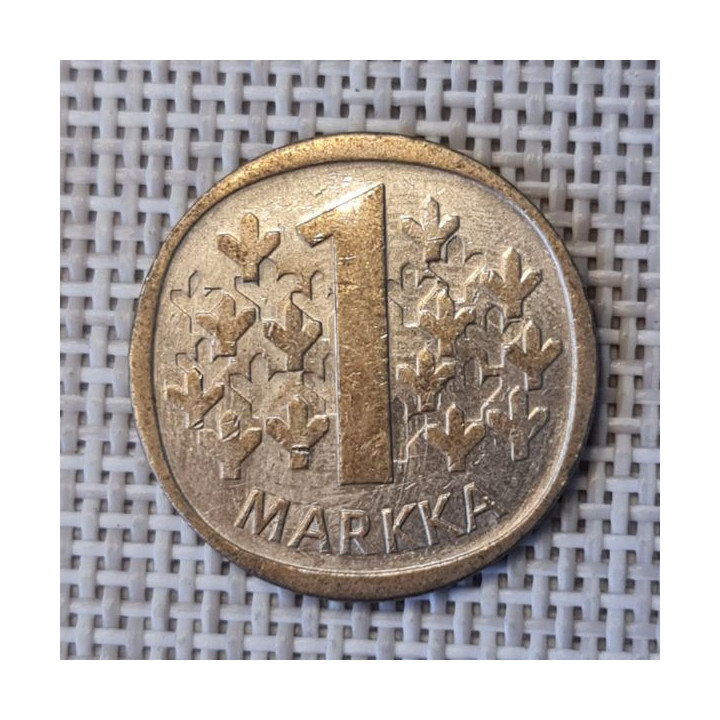 Finland 1 Markka 1966 KM-49 VF