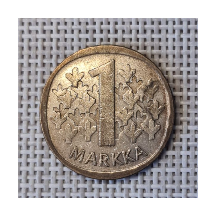 Finland 1 Markka 1966 KM-49 VF