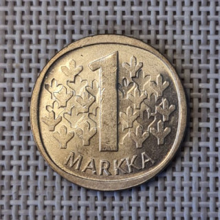 Finland 1 Markka 1966 KM-49 XF