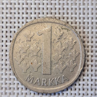 Finland 1 Markka 1969 KM-49a VF