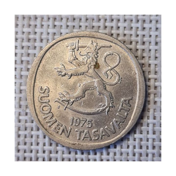 Finland 1 Markka 1975 KM-49a VF