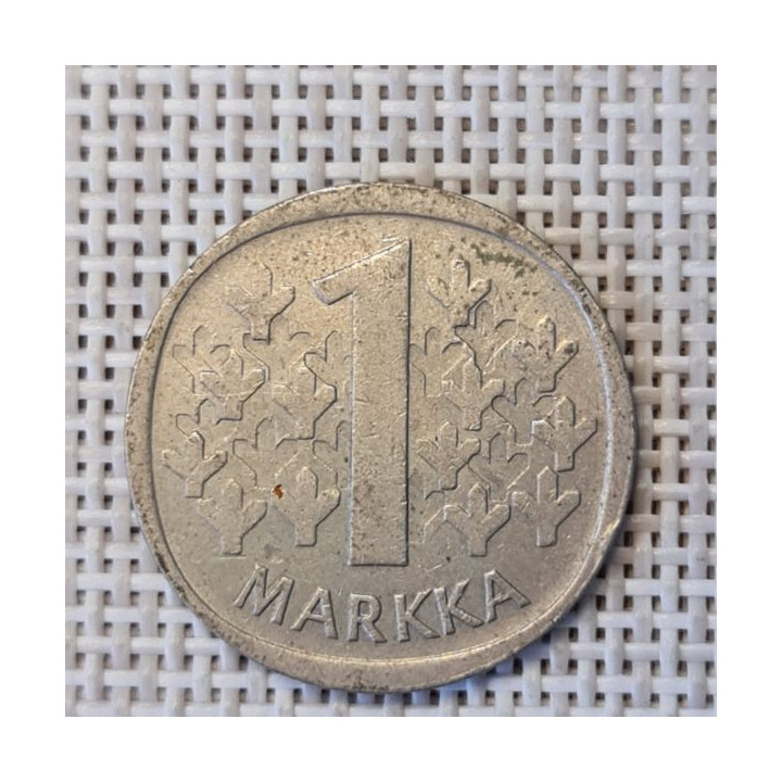 Finland 1 Markka 1976 KM-49a VF
