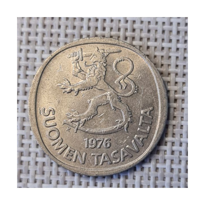 Finland 1 Markka 1976 KM-49a VF