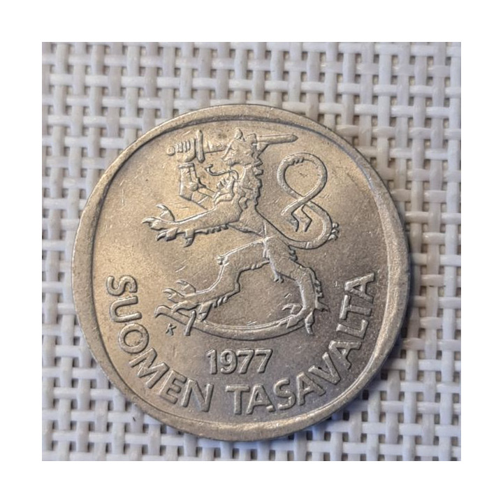 Finland 1 Markka 1977 KM-49a VF