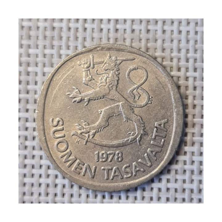 Finland 1 Markka 1978 KM-49a VF