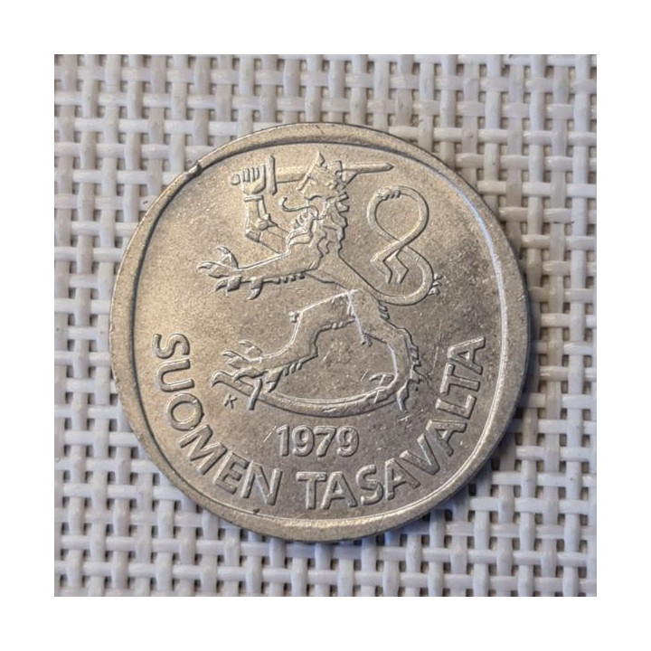 Finland 1 Markka 1979 KM-49a VF