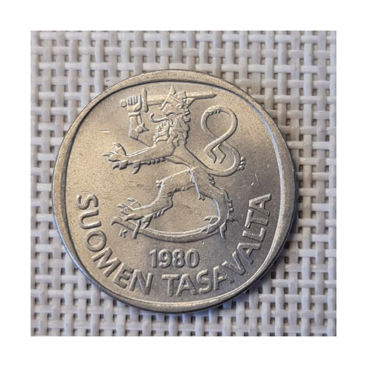 Finland 1 Markka 1980 KM-49a VF