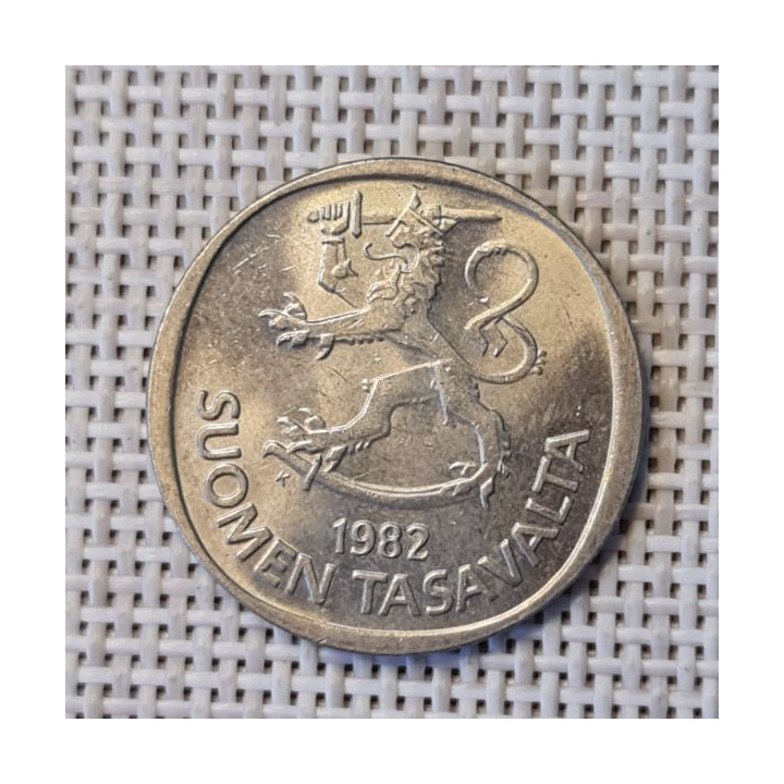Finland 1 Markka 1982 KM-49a VF
