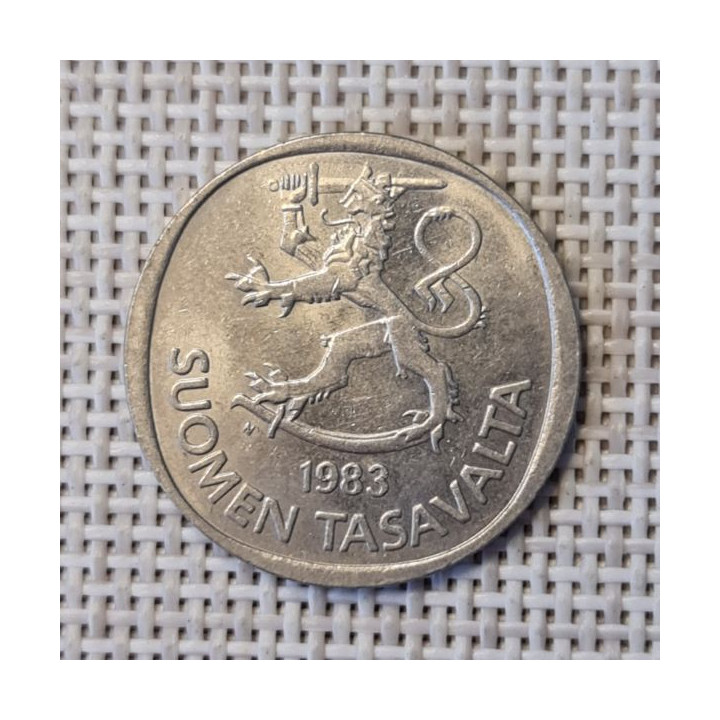 Finland 1 Markka 1983 KM-49a VF