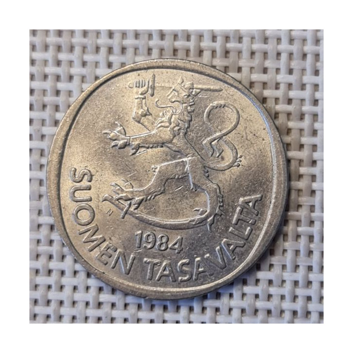 Finland 1 Markka 1984 KM-49a VF