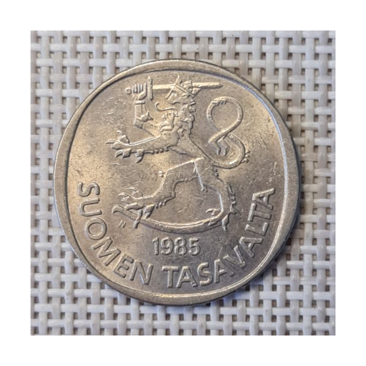 Finland 1 Markka 1985 KM-49a VF
